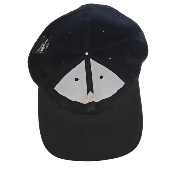 Wizarding World of Harry Potter Deathly Hallows Hat Black Embroidered Cap Sz M/L - Picture 6 of 7